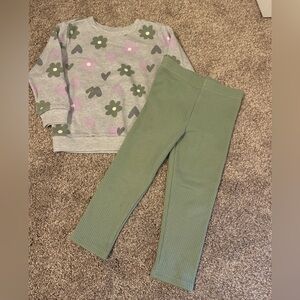Garanimals Green and Gray Kids Matching Set